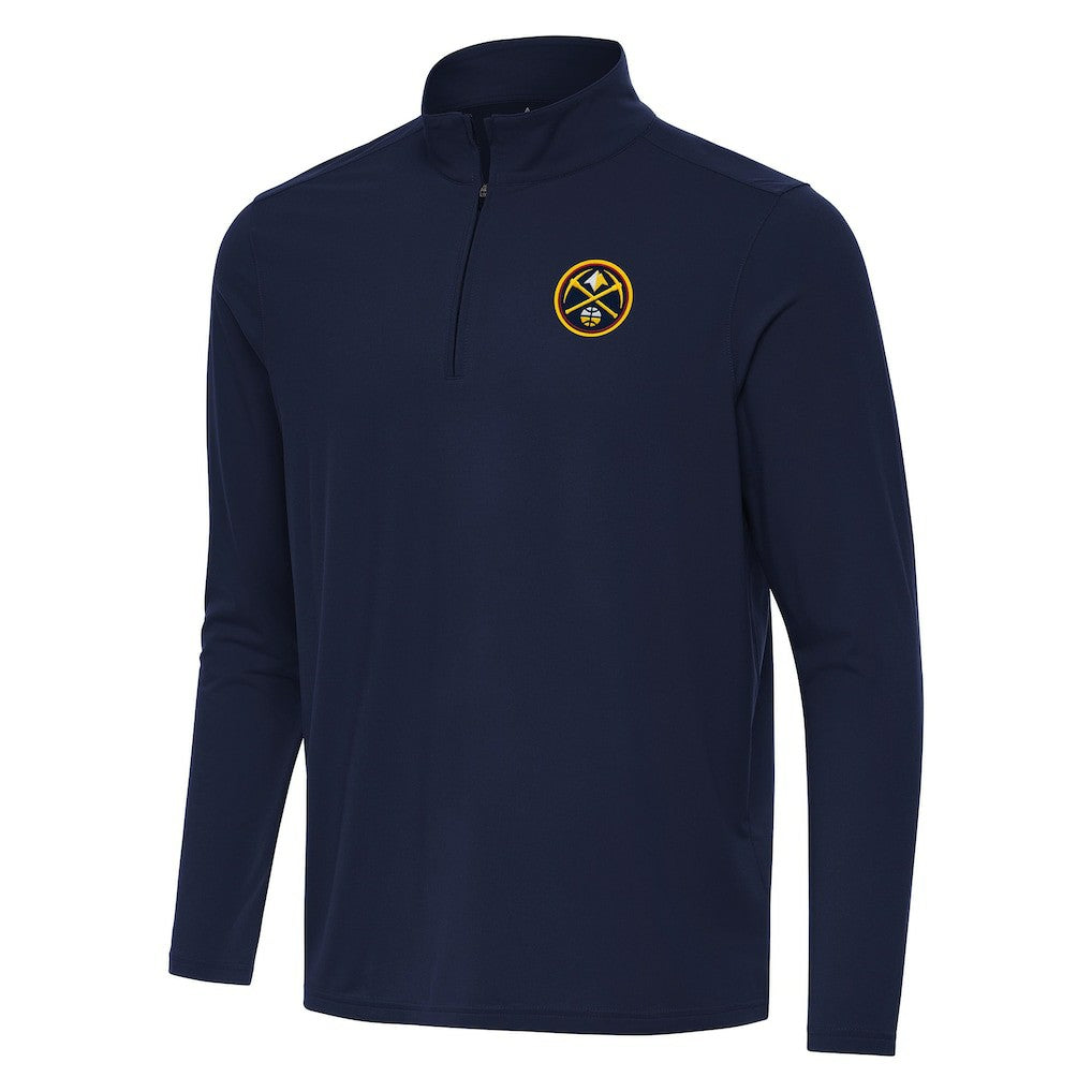 Navy Denver Nuggets Antigua Intent Quarter-Zip Top sale | NBA