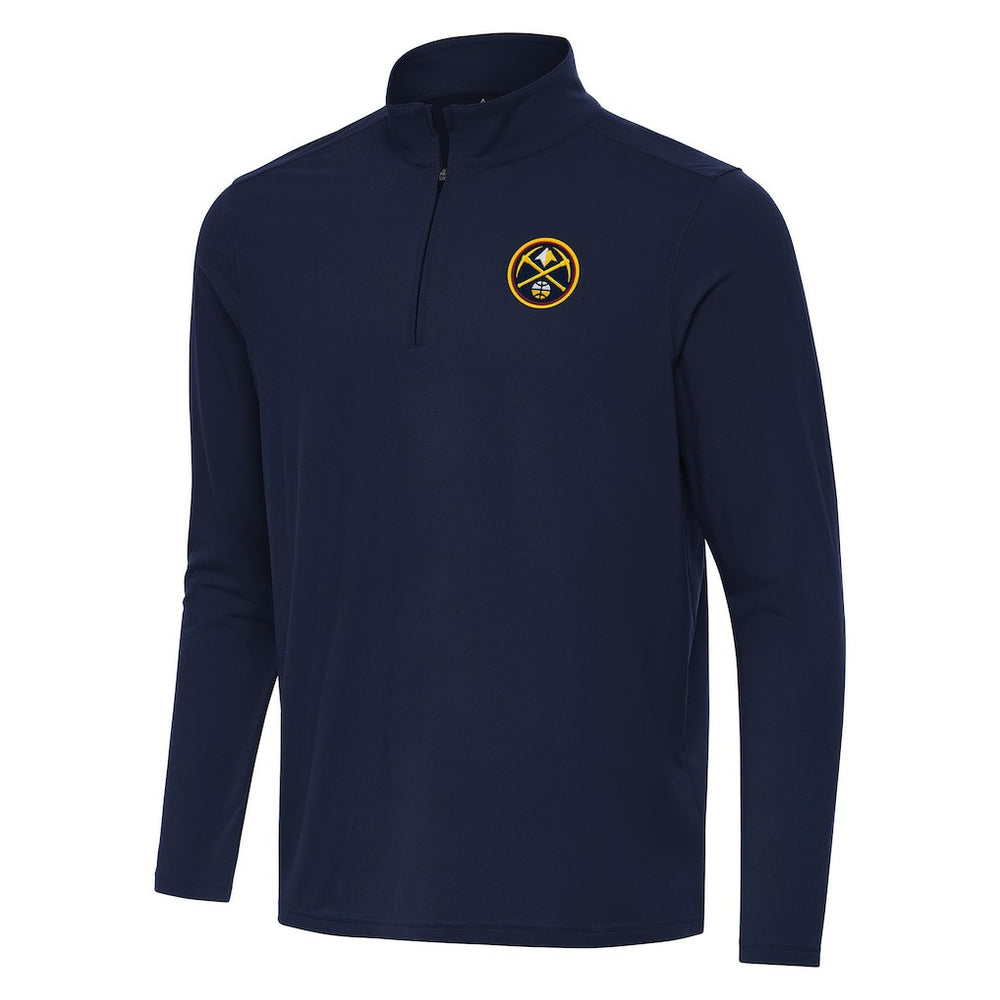 Navy Denver Nuggets Antigua Intent Quarter-Zip Top sale | NBA