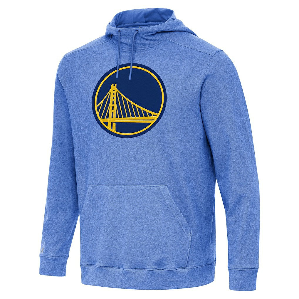 Heather Royal Golden State Warriors Antigua Cloud Pullover Hoodie sale | NBA