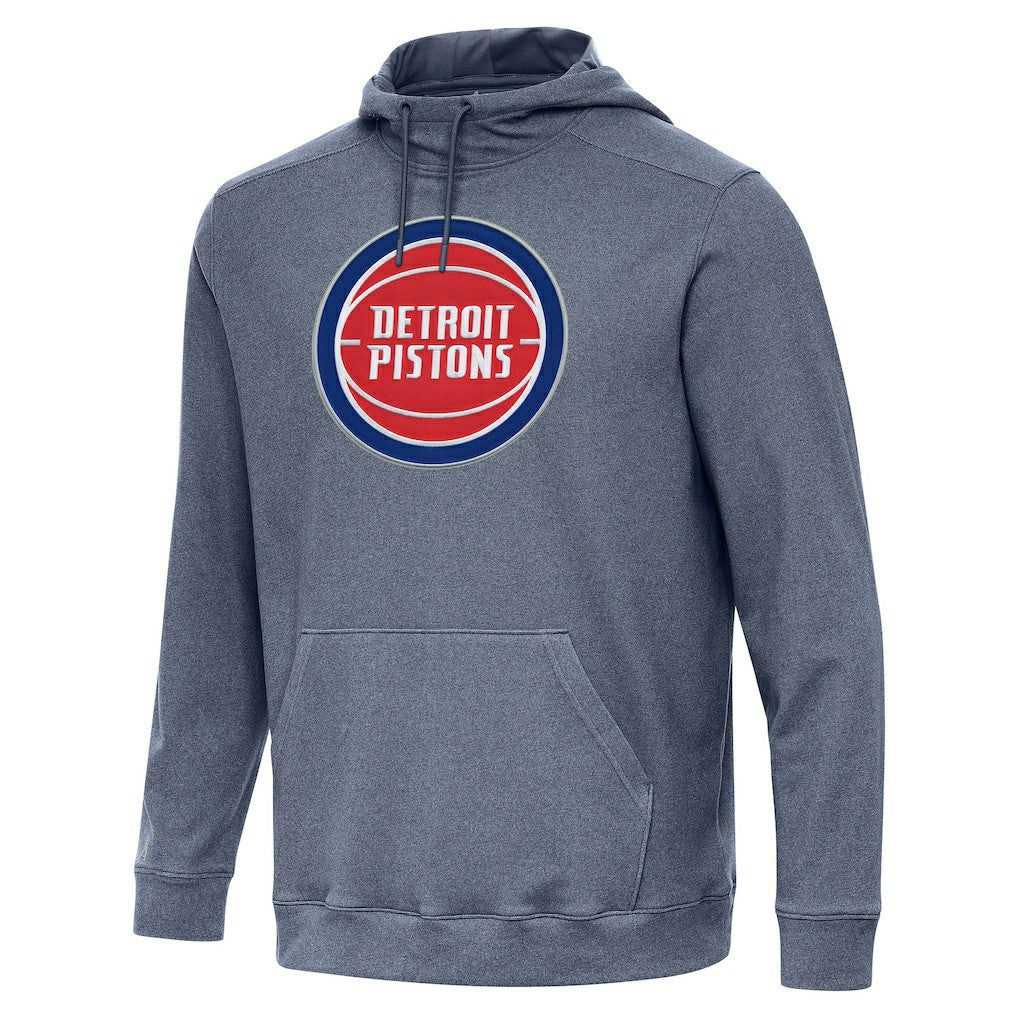 Heather Navy Detroit Pistons Antigua Cloud Pullover Hoodie sale | NBA
