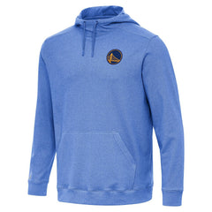 Heather Royal Golden State Warriors Antigua Cloud Pullover Hoodie sale | NBA