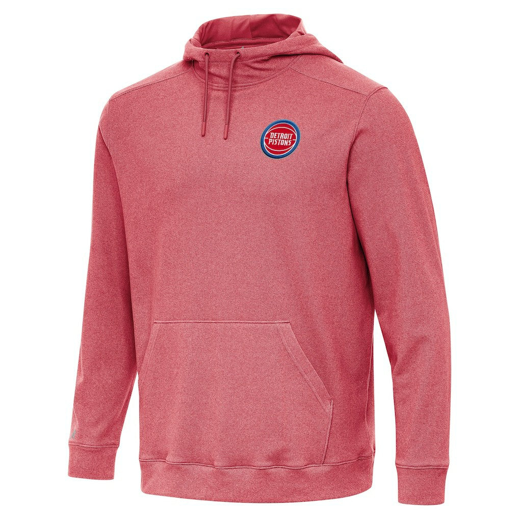 Heather Red Detroit Pistons Antigua Cloud Pullover Hoodie sale | NBA