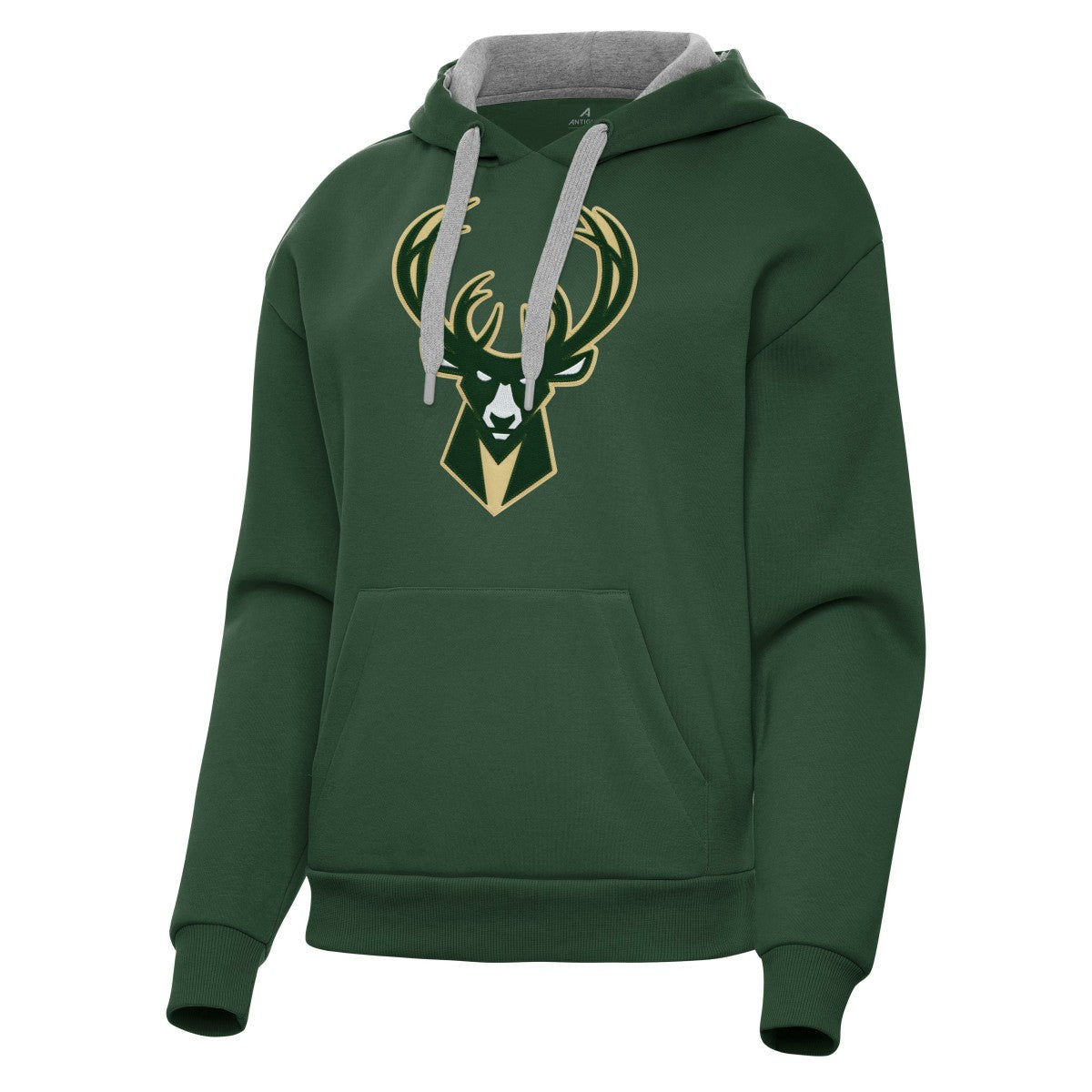 Hunter Green Milwaukee Bucks Antigua Women's Victory Pullover Hoodie | NBA