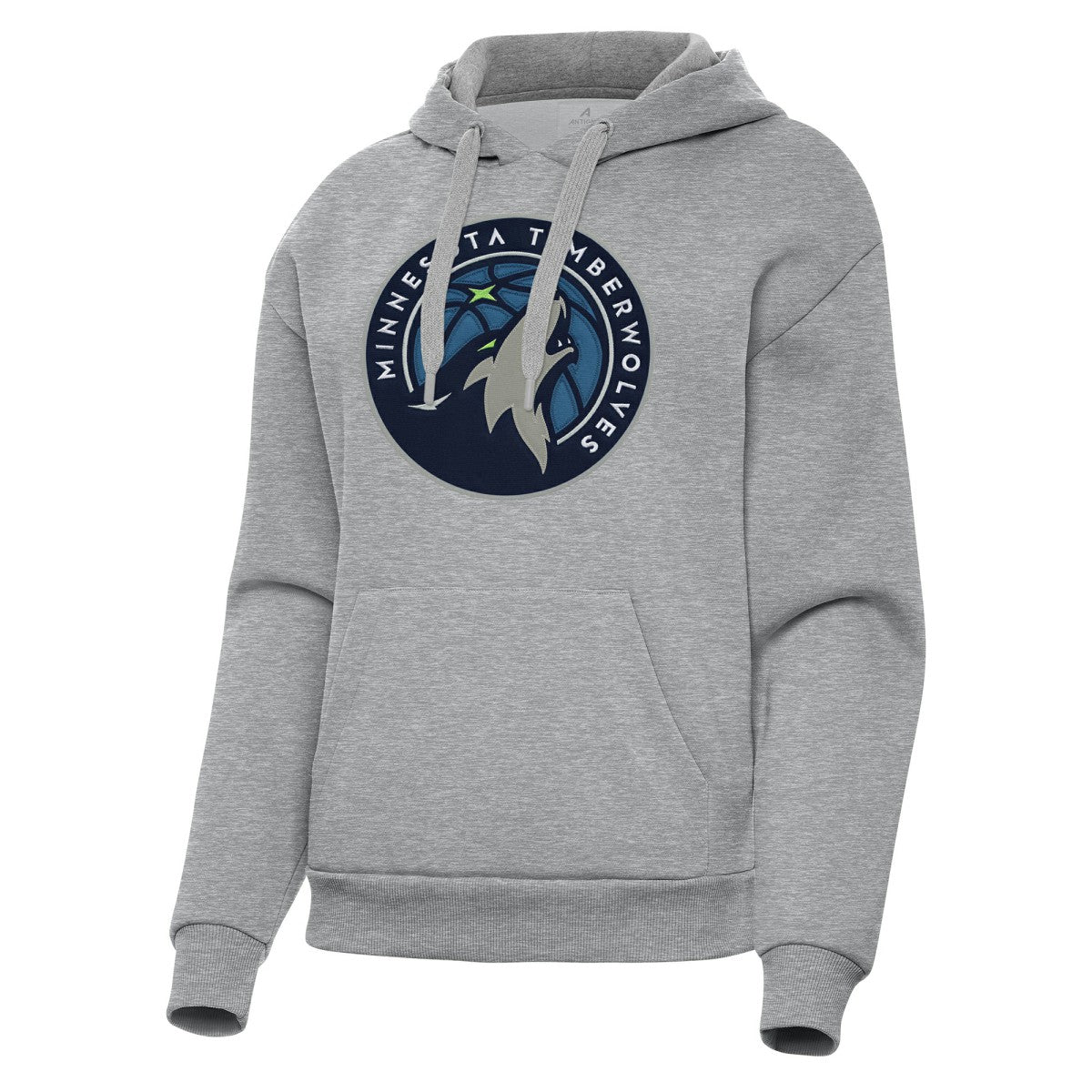 Heather Gray Minnesota Timberwolves Antigua Women's Victory Pullover Hoodie | NBA