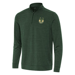 Hunter Green Milwaukee Bucks Antigua Bright Quarter-Zip Top | NBA