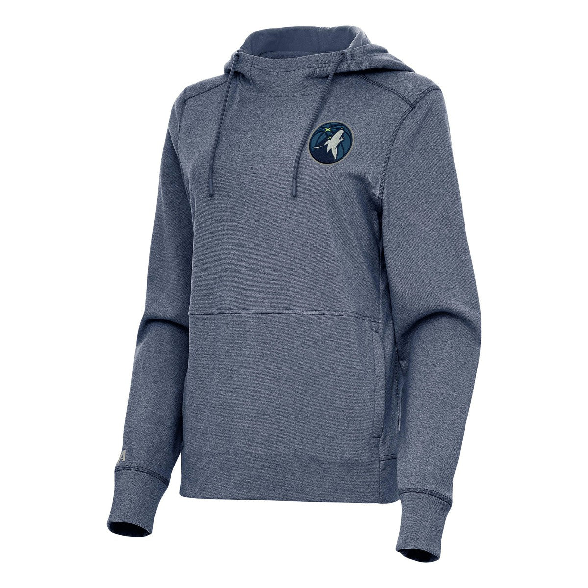 Heather Navy Minnesota Timberwolves Antigua Women's Justice Pullover Hoodie | NBA