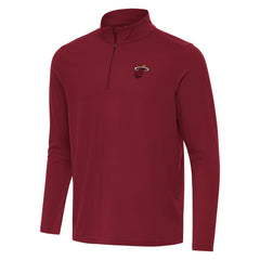 Cardinal Miami Heat Antigua Intent Quarter-Zip Top | NBA