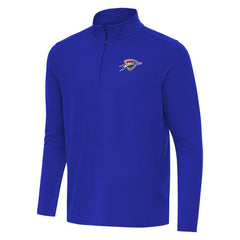 Royal Oklahoma City Thunder Antigua Intent Quarter-Zip Top | NBA
