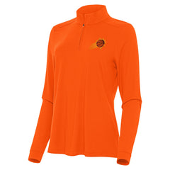 Orange Phoenix Suns Antigua Women's Intent Quarter-Zip Top | NBA