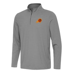 Black Phoenix Suns Antigua Twine Quarter-Zip Top | NBA