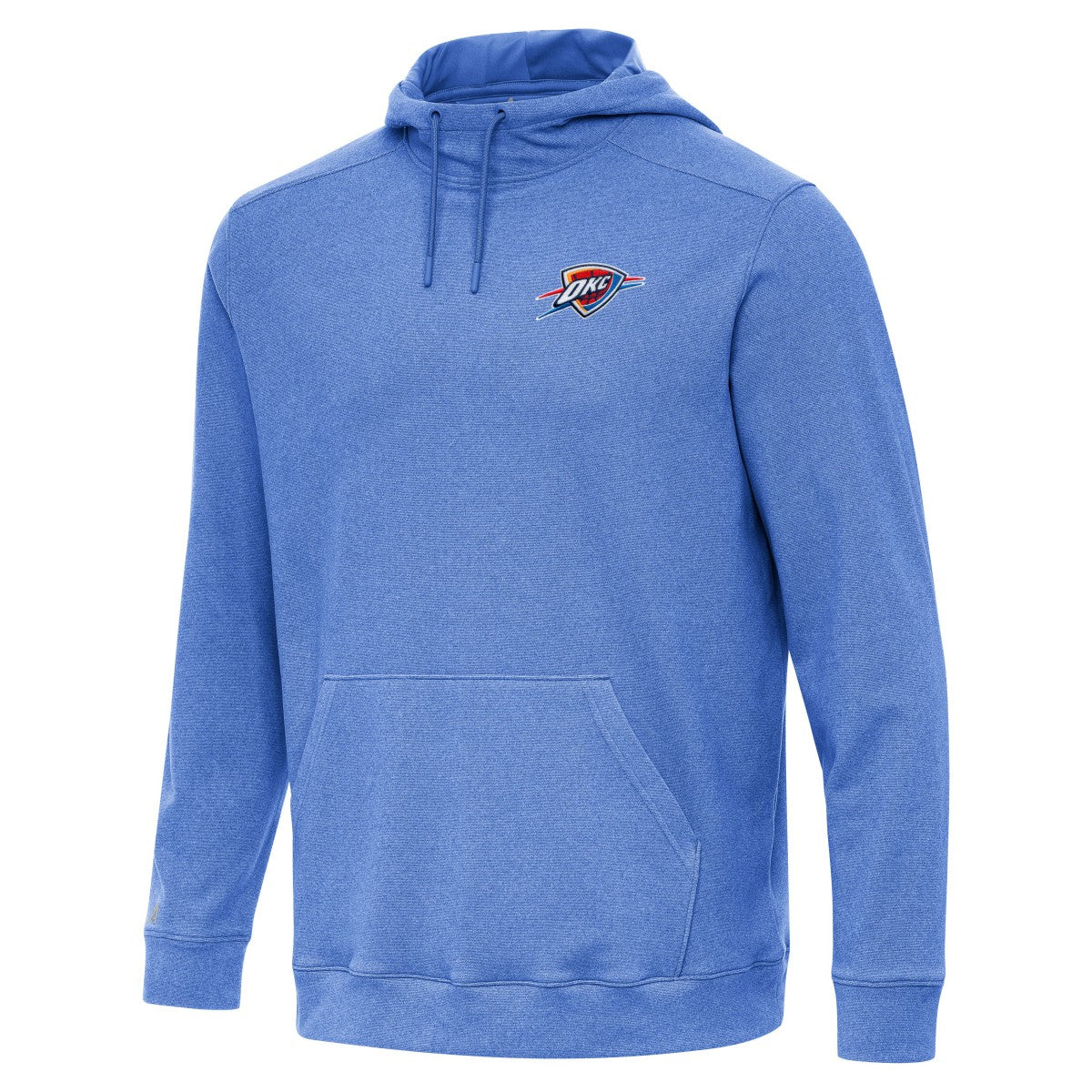 Heather Blue Oklahoma City Thunder Antigua Cloud Pullover Hoodie | NBA