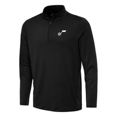 Black Utah Jazz Antigua Reprocess Quarter-Zip Top | NBA