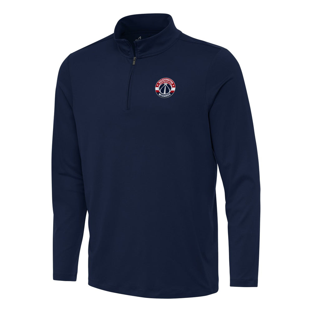 Navy Washington Wizards Antigua Reprocess Quarter-Zip Top | NBA