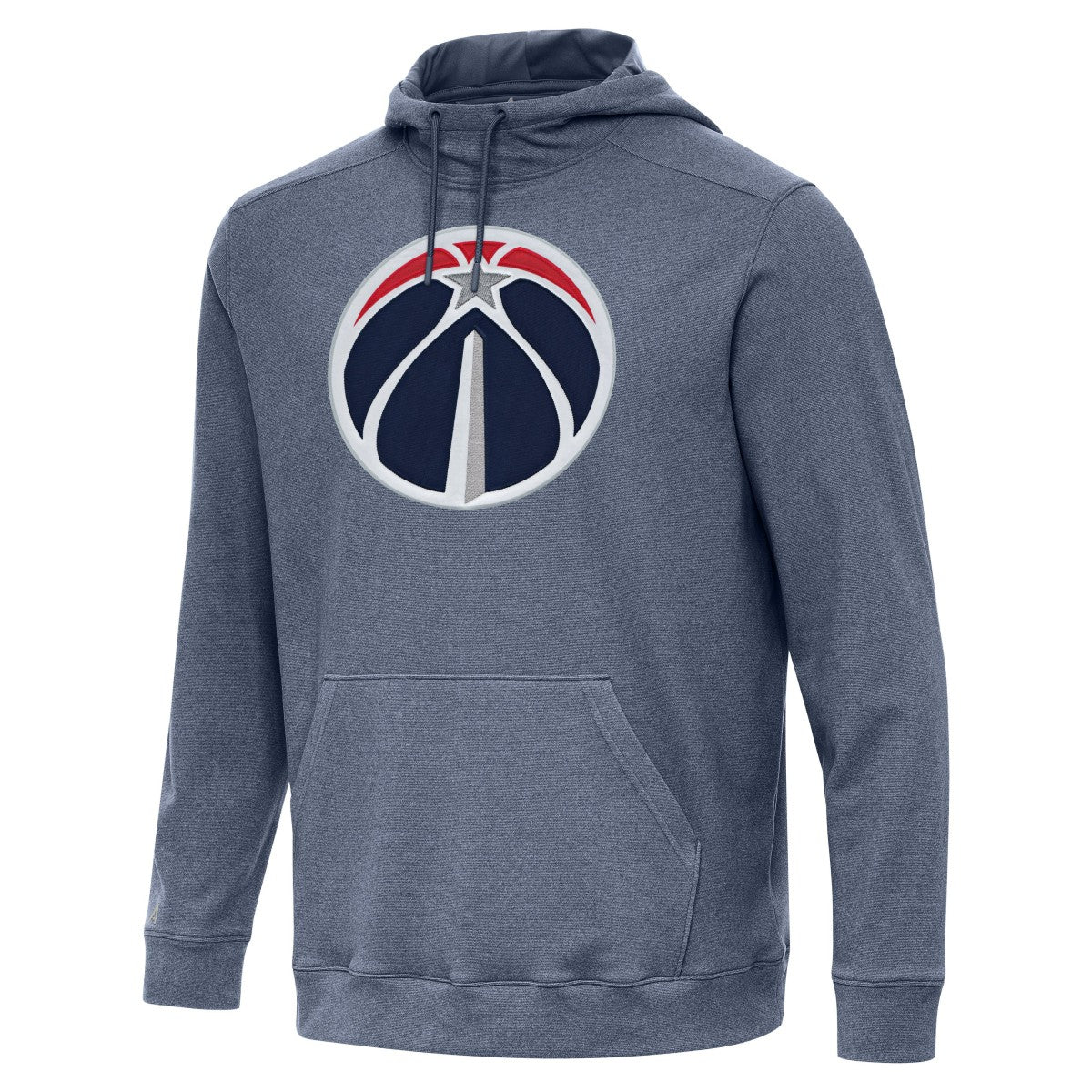 Heather Navy Washington Wizards Antigua Cloud Pullover Hoodie | NBA
