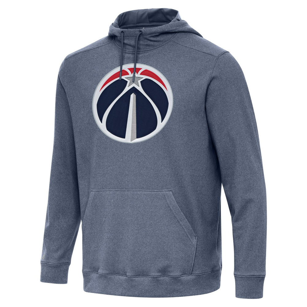 Heather Navy Washington Wizards Antigua Cloud Pullover Hoodie | NBA
