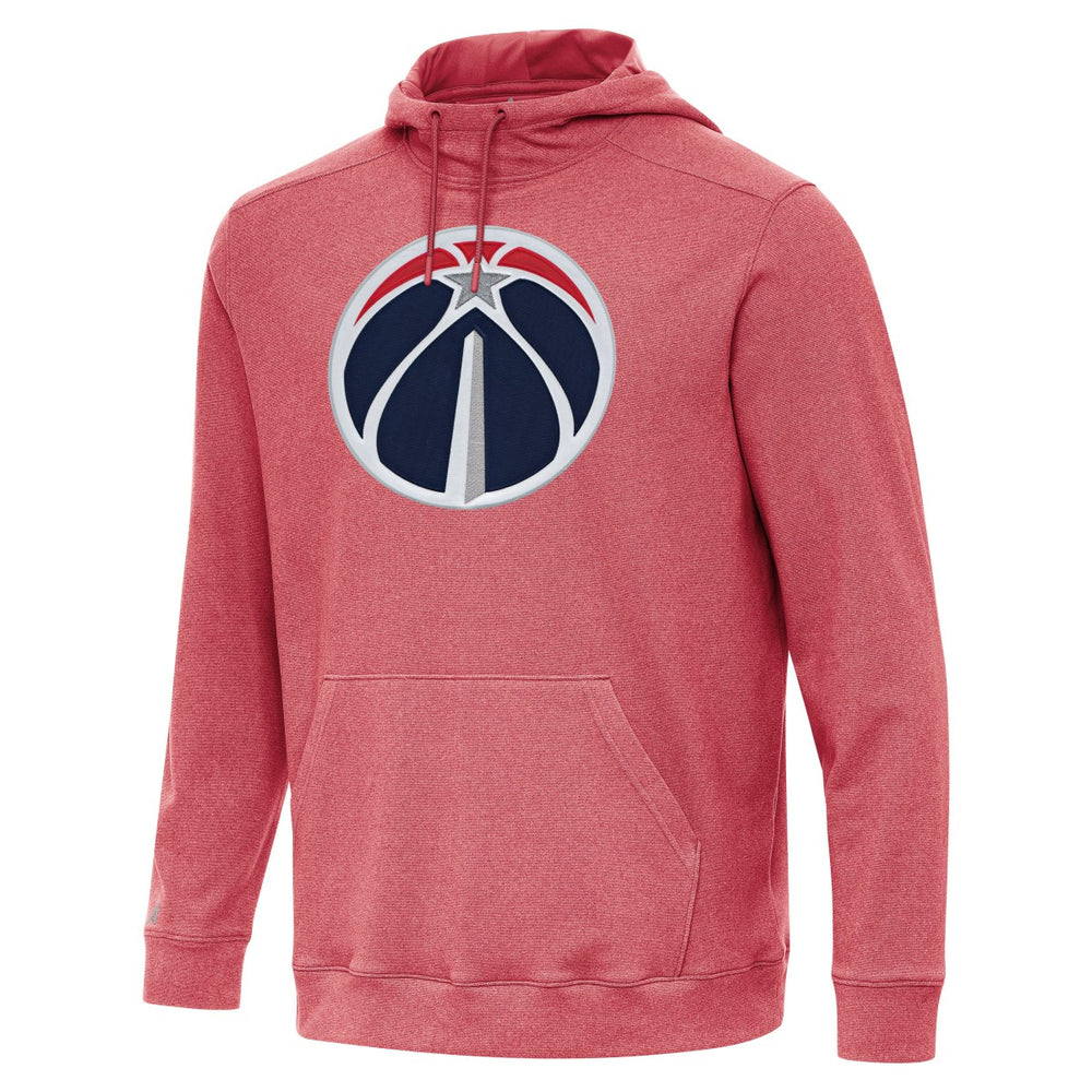 Heather Red Washington Wizards Antigua Cloud Pullover Hoodie | NBA