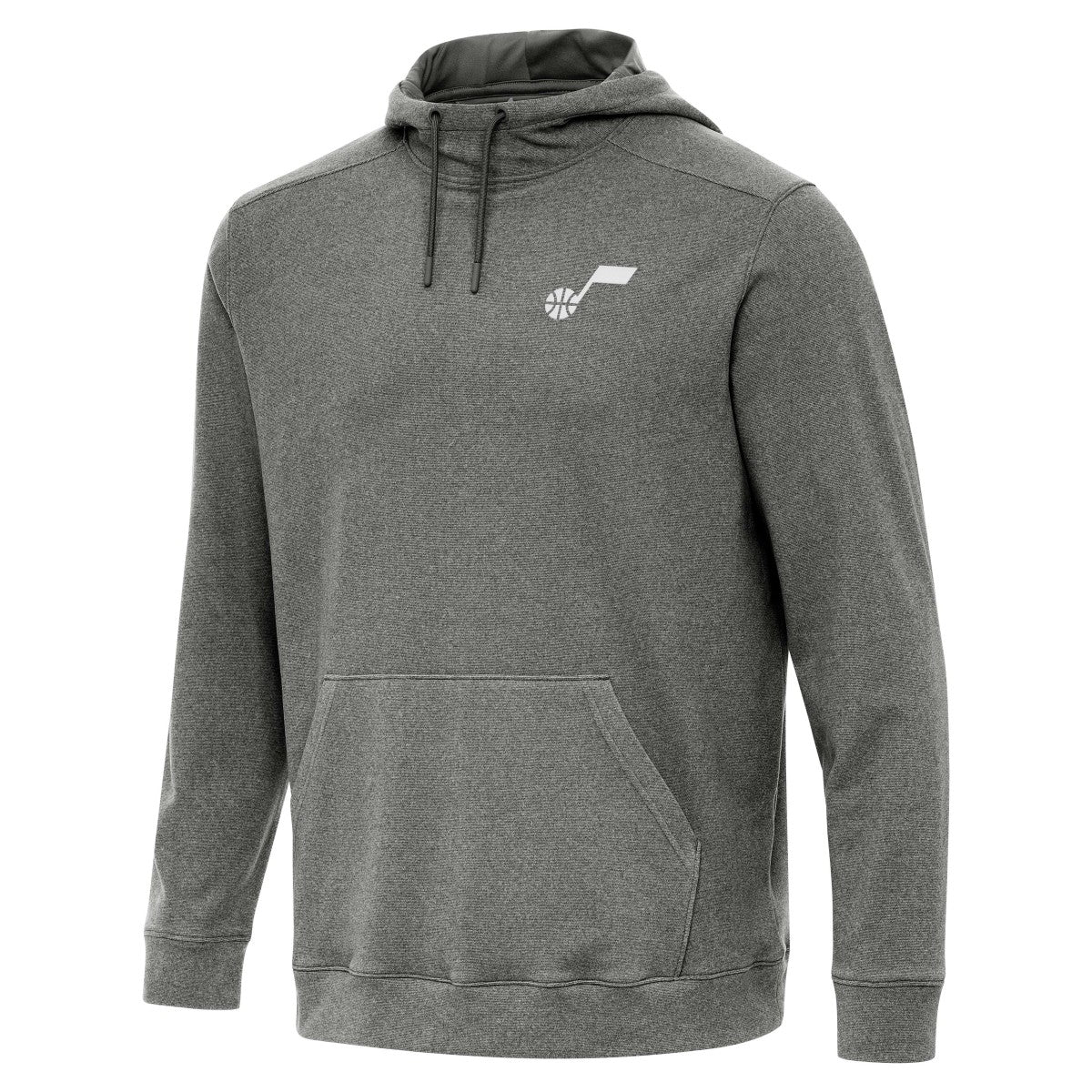Heather Black Utah Jazz Antigua Cloud Pullover Hoodie | NBA