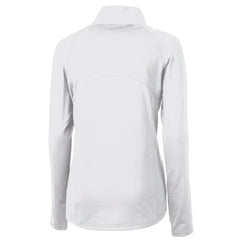 Cleveland Browns Cutter & Buck Women's Adapt Eco Knit Stretch Recycled Half-Zip Pullover Top | NFL New