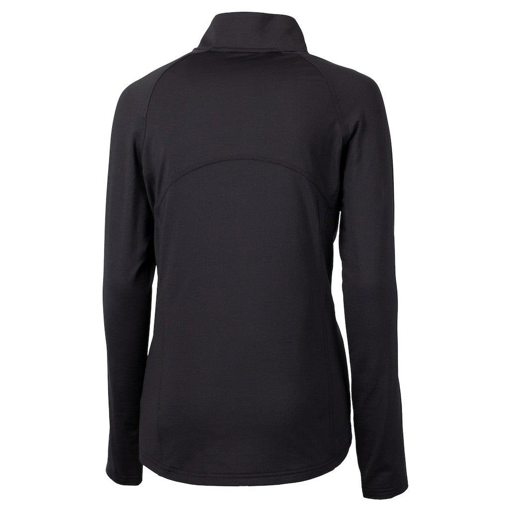 Cleveland Browns Cutter & Buck Women's Adapt Eco Knit Stretch Recycled Half-Zip Pullover Top | NFL Near me