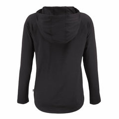 Cleveland Browns Cutter & Buck Women's Coastline Epic Comfort Eco Recycled Quarter-Snap Long Sleeve Hoodie T-Shirt | NFL Online
