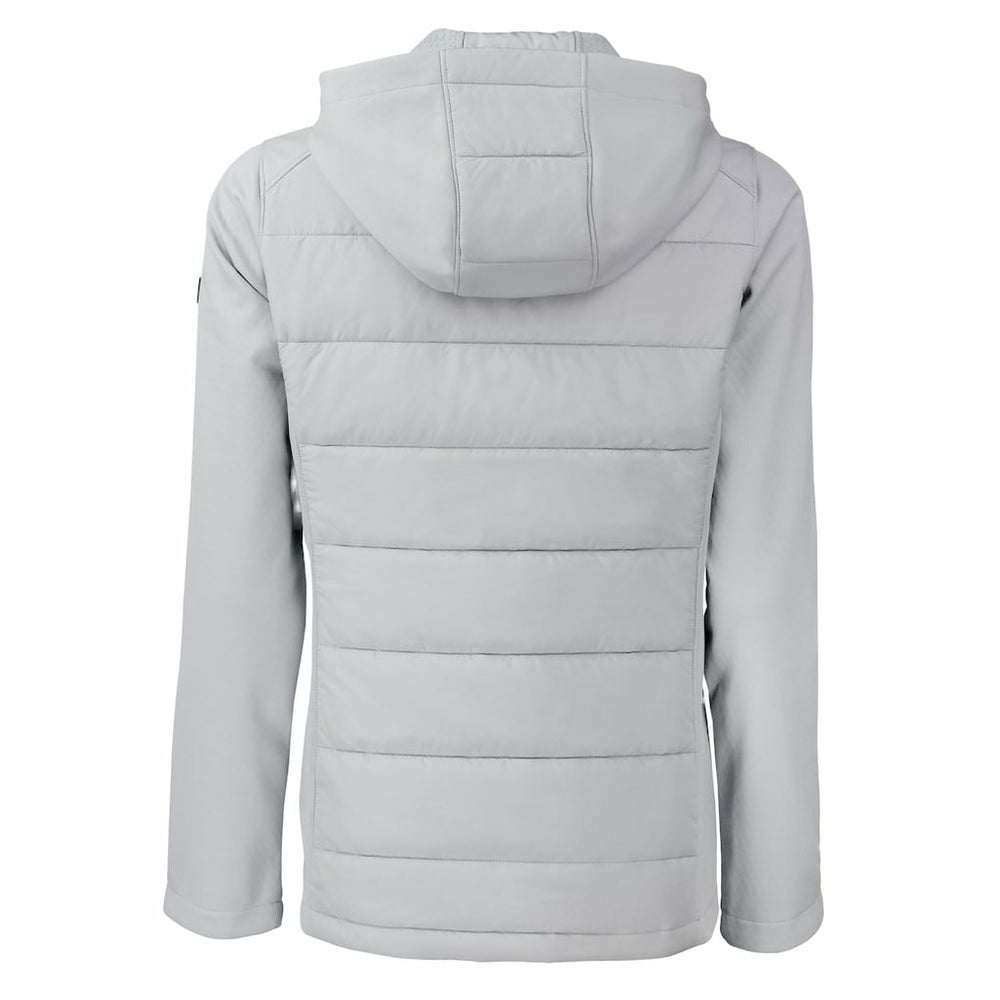 Cleveland Browns Cutter & Buck Women's Evoke Hybrid Eco Softshell Recycled Full-Zip Hooded Jacket | NFL On sale