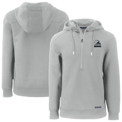 Cleveland Browns Cutter & Buck Roam Eco Recycled Half-Zip Pullover Hoodie | NFL New