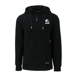 Cleveland Browns Cutter & Buck Roam Eco Recycled Half-Zip Pullover Hoodie | NFL Outlet