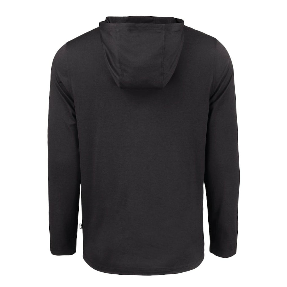Cleveland Browns Cutter & Buck Coastline Epic Comfort Eco Recycled Long Sleeve Hooded T-Shirt | NFL Online