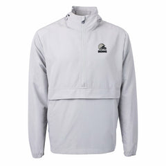 Cleveland Browns Cutter & Buck Charter Eco Recycled Anorak Half-Zip Hoodie Jacket | NFL Outlet