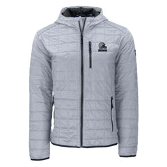 Cleveland Browns Cutter & Buck Rainier Primaloft Eco Full-Zip Hooded Jacket | NFL Online