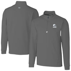 Cleveland Browns Cutter & Buck Big & Tall Traverse Stretch Eco Quarter-Zip Pullover Top | NFL US