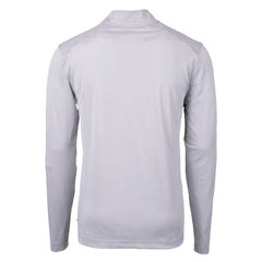 Cleveland Browns Cutter & Buck Big & Tall Virtue Eco Pique Micro Stripe Recycled Quarter-Zip Pullover Top | NFL Near me