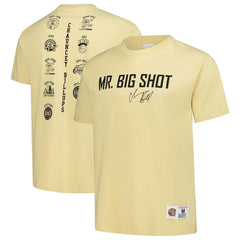 Cream Chauncey Billups Detroit Pistons Premium T-Shirt | NBA