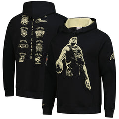 Black Vince Carter Toronto Raptors NBA Hall of Fame 2024 Fleece Pullover Hoodie | NBA