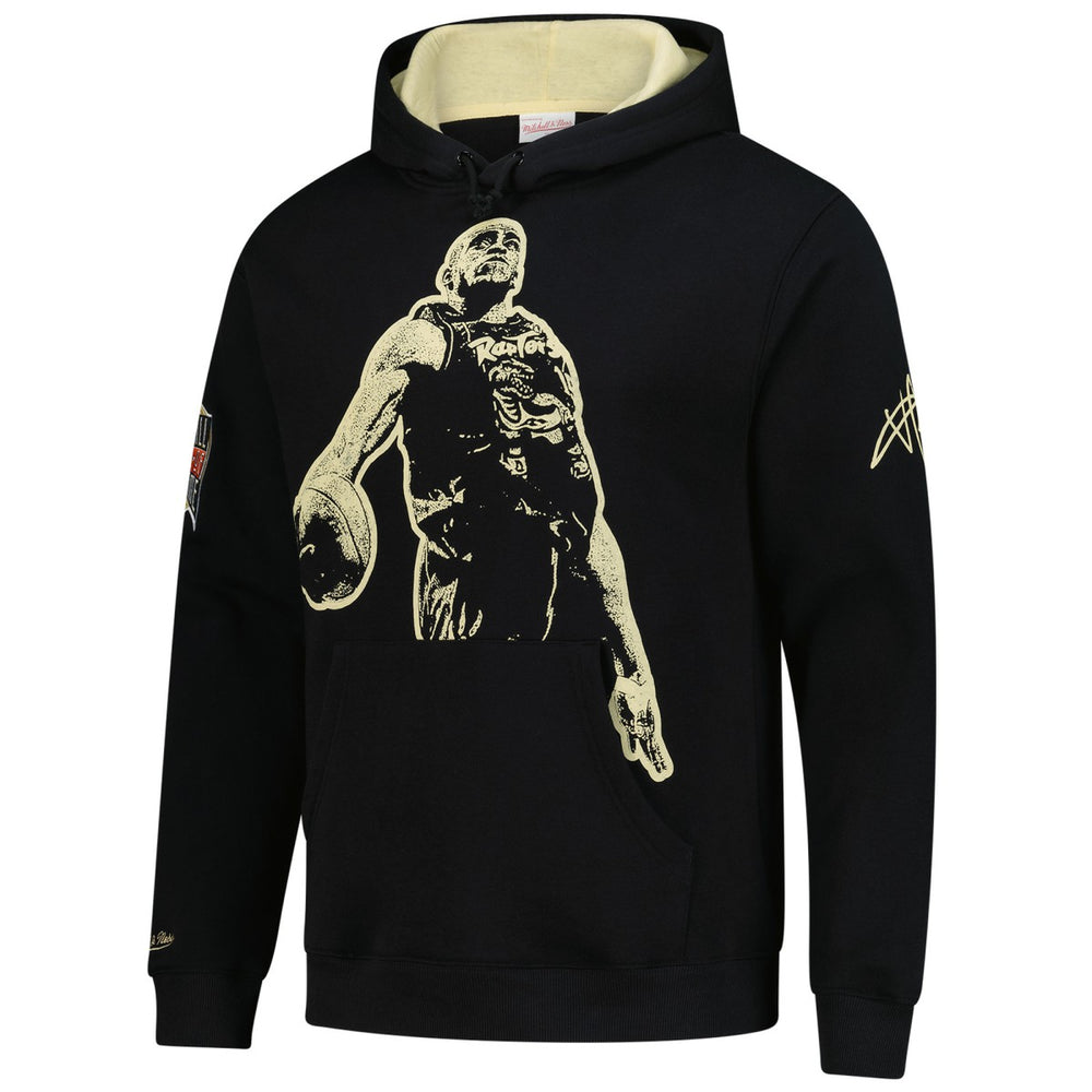 Black Vince Carter Toronto Raptors NBA Hall of Fame 2024 Fleece Pullover Hoodie | NBA