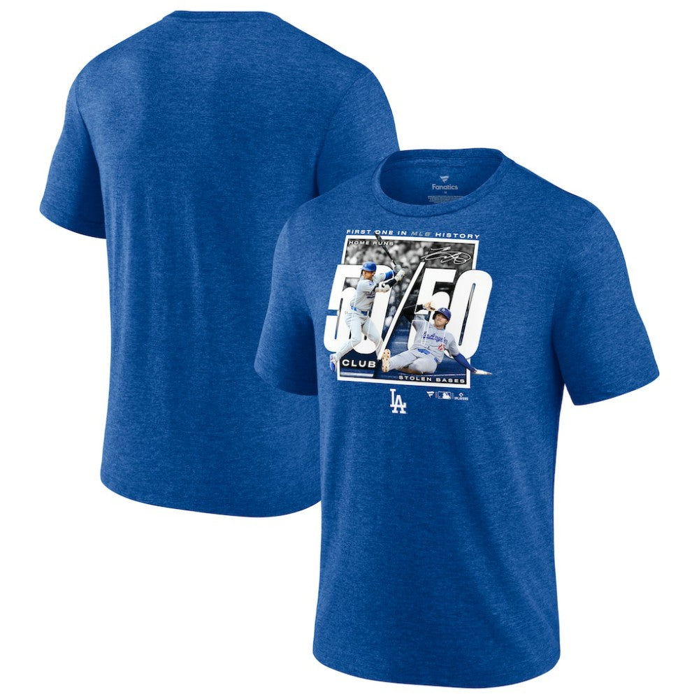 Shohei Ohtani Los Angeles Dodgers Fanatics 50/50 Club T-Shirt - MLB T-shirts