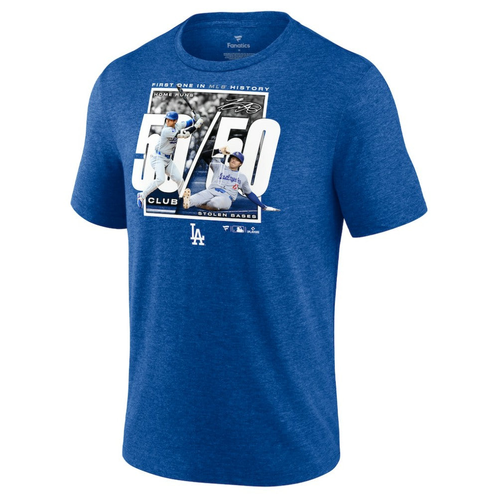 Shohei Ohtani Los Angeles Dodgers Fanatics 50/50 Club T-Shirt - MLB T-shirts