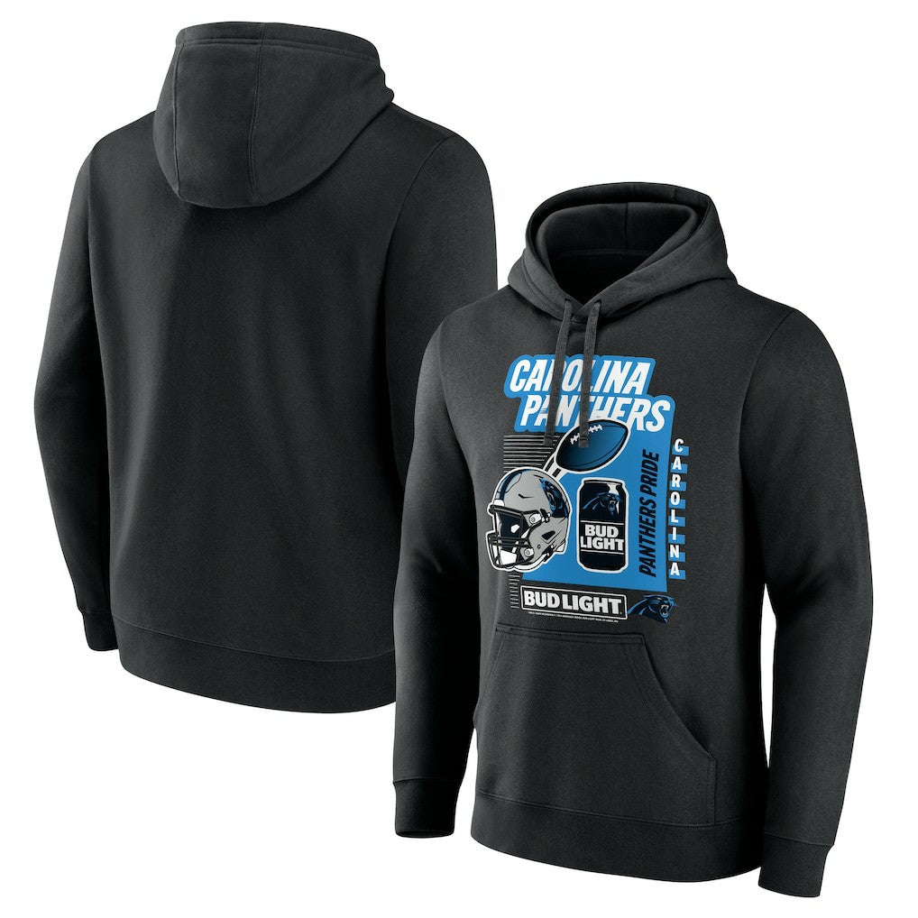Carolina Panthers Bud Light Pullover Hoodie | NFL Discount