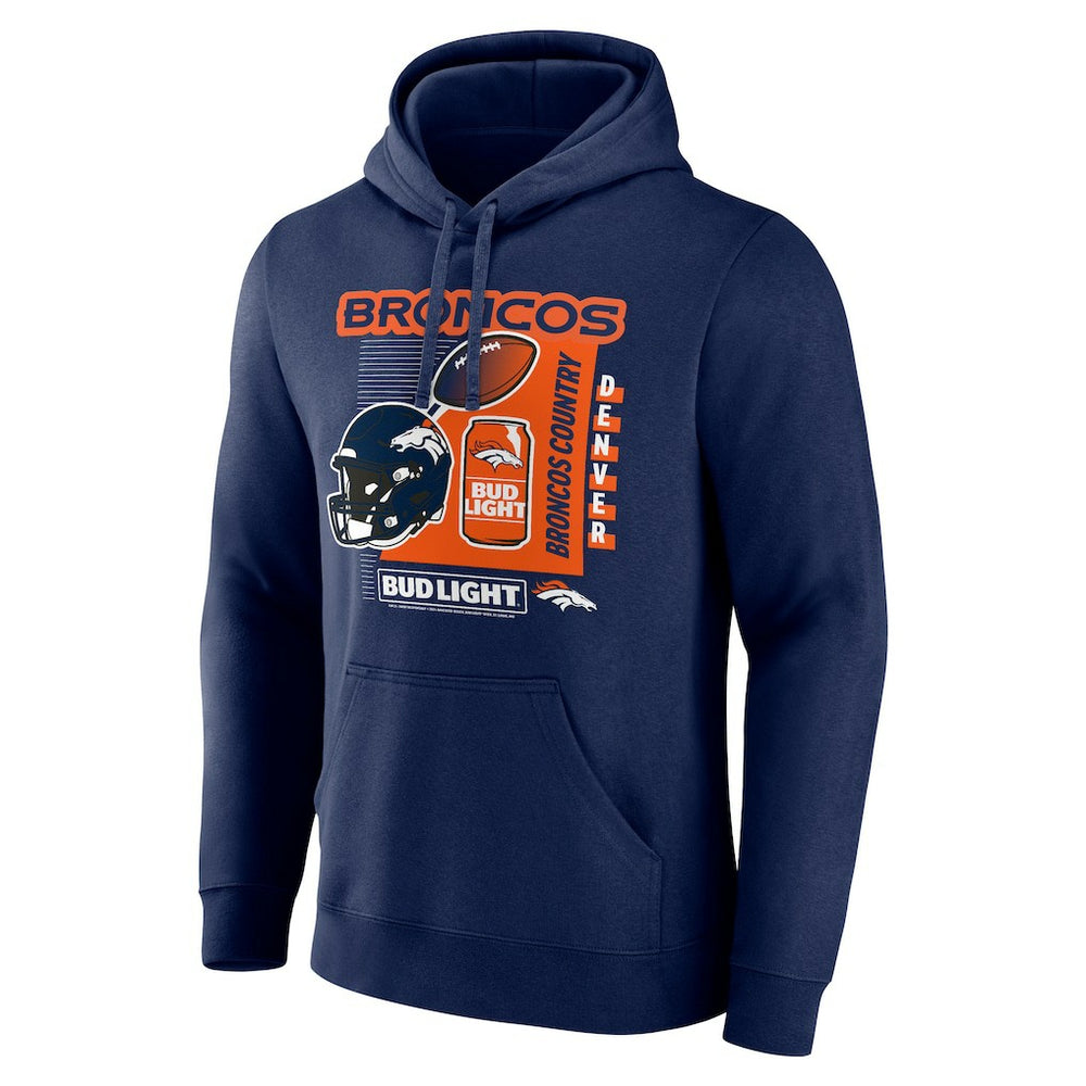 Denver Broncos Bud Light Pullover Hoodie | NFL US