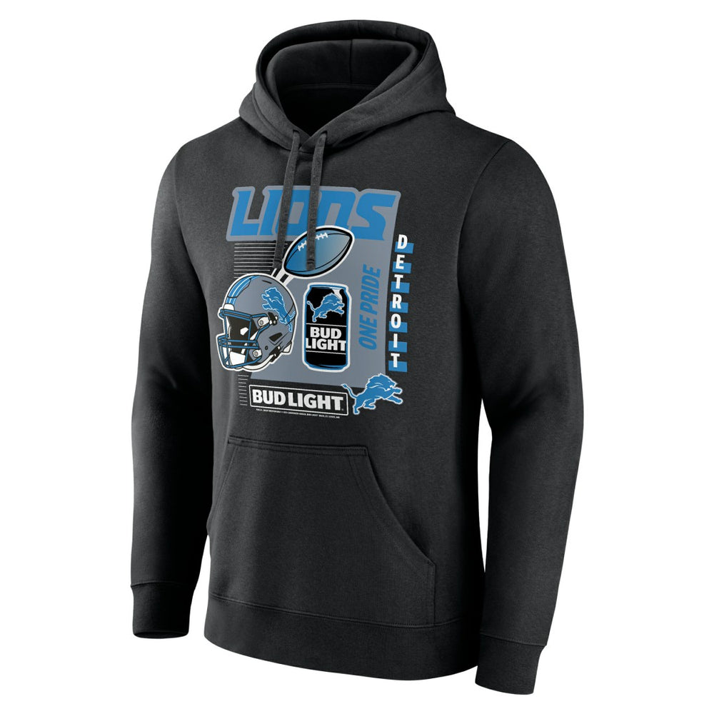 Detroit Lions Bud Light Pullover Hoodie | NFL On sale
