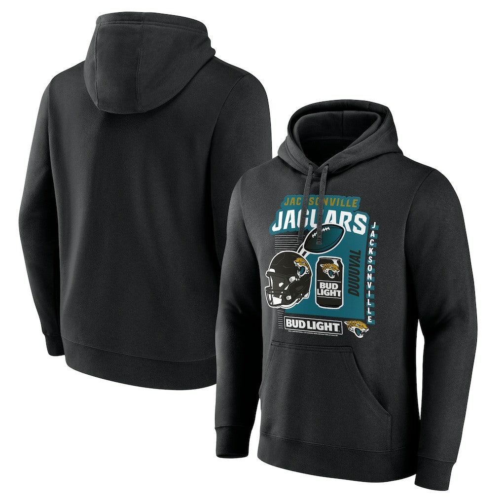 Jacksonville Jaguars Bud Light Pullover Hoodie | NFL Discount