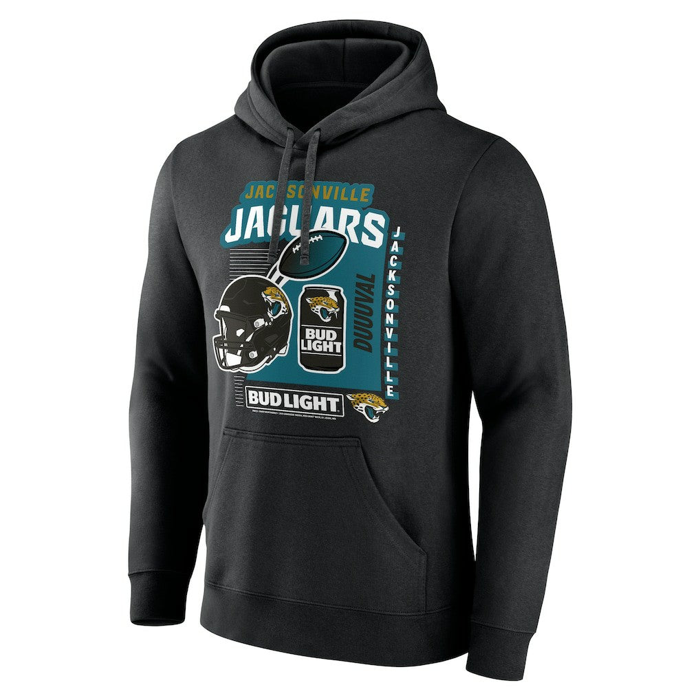 Jacksonville Jaguars Bud Light Pullover Hoodie | NFL Discount