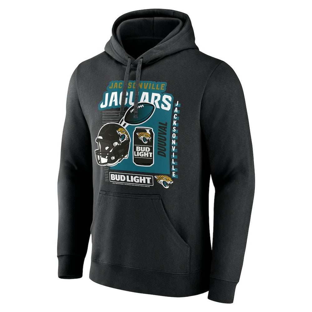 Jacksonville Jaguars Bud Light Pullover Hoodie | NFL Discount