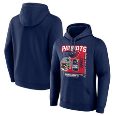 New England Patriots Bud Light Pullover Hoodie | NFL Hot
