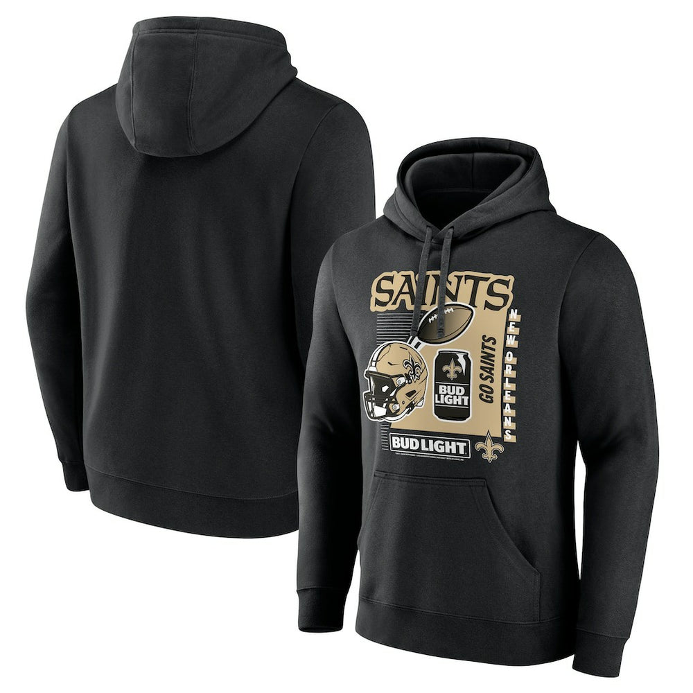 New Orleans Saints Bud Light Pullover Hoodie | NFL Sale