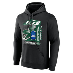 New York Jets Bud Light Pullover Hoodie | NFL New