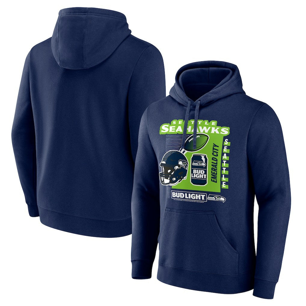 Seattle Seahawks Bud Light Pullover Hoodie | NFL US