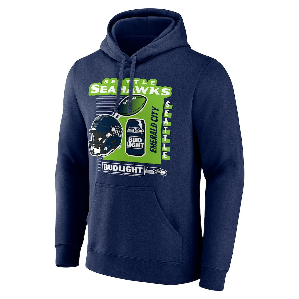 Seattle Seahawks Bud Light Pullover Hoodie | NFL US