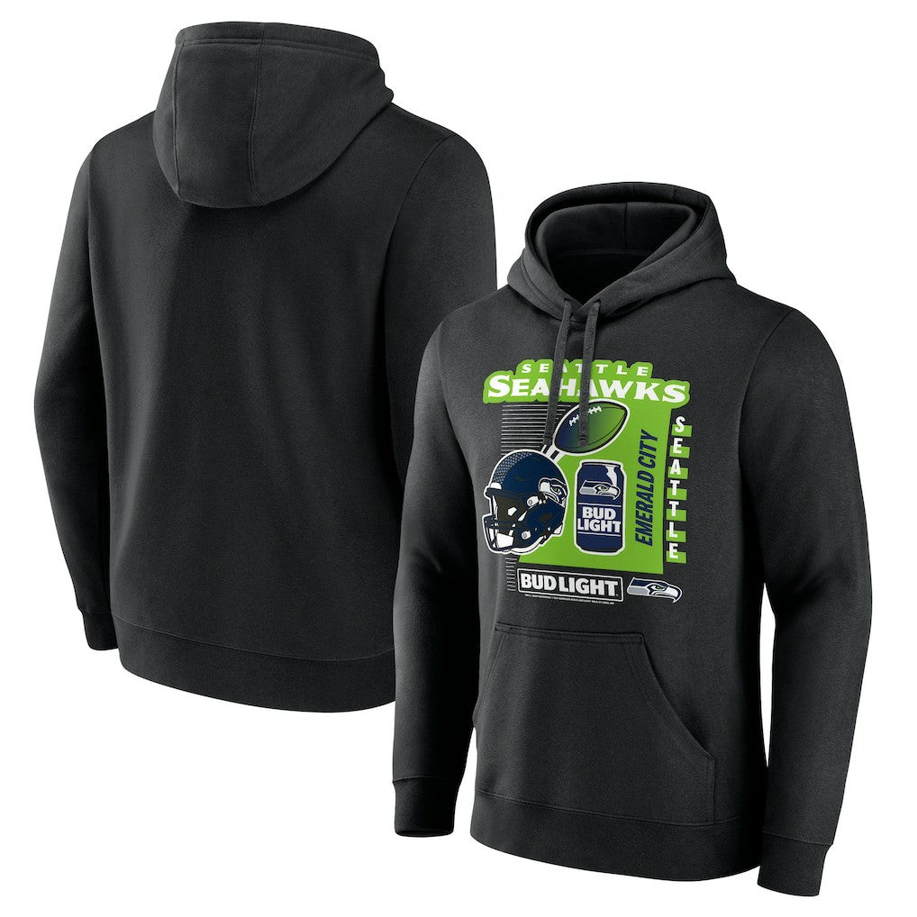 Seattle Seahawks Bud Light Pullover Hoodie | NFL On sale