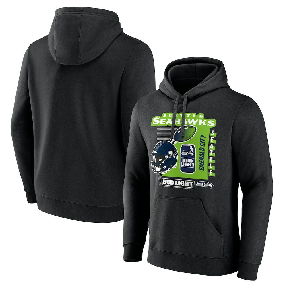Seattle Seahawks Bud Light Pullover Hoodie | NFL On sale
